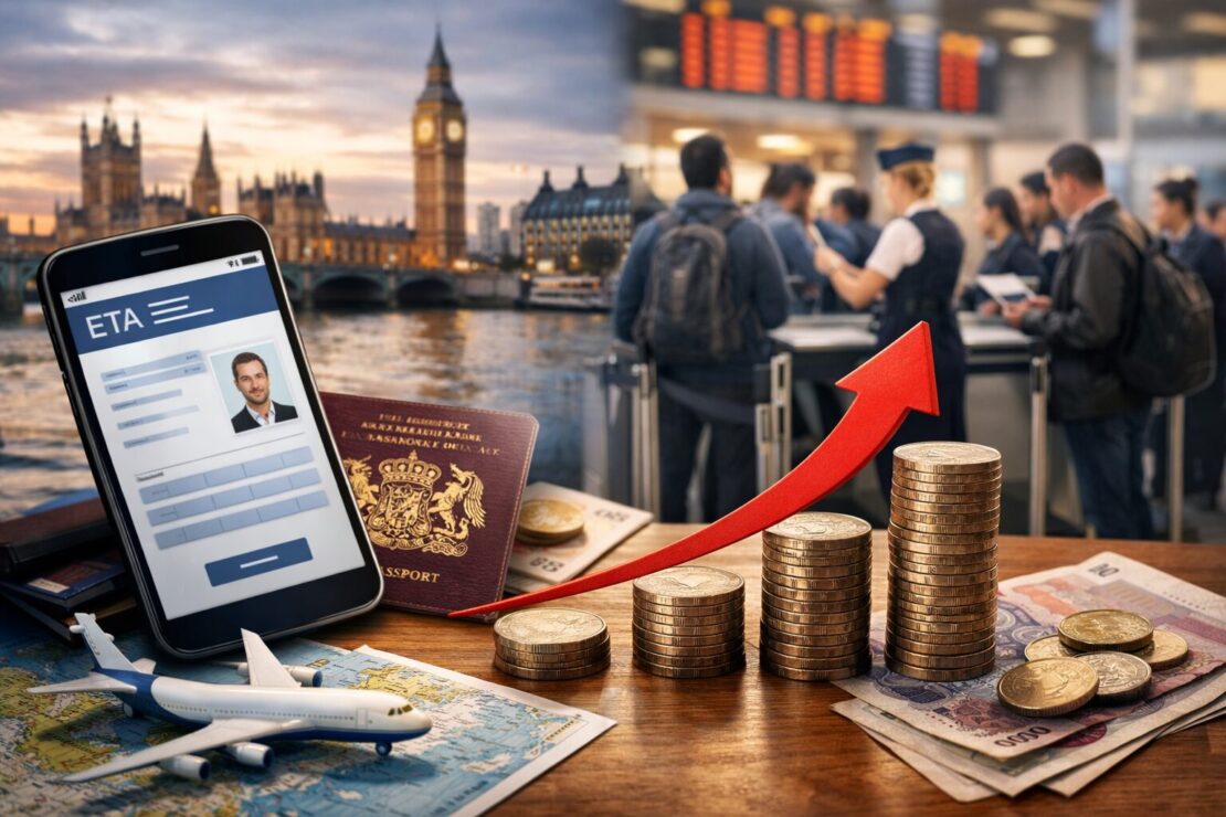 Reino Unido prepara novo reajuste na taxa ETA