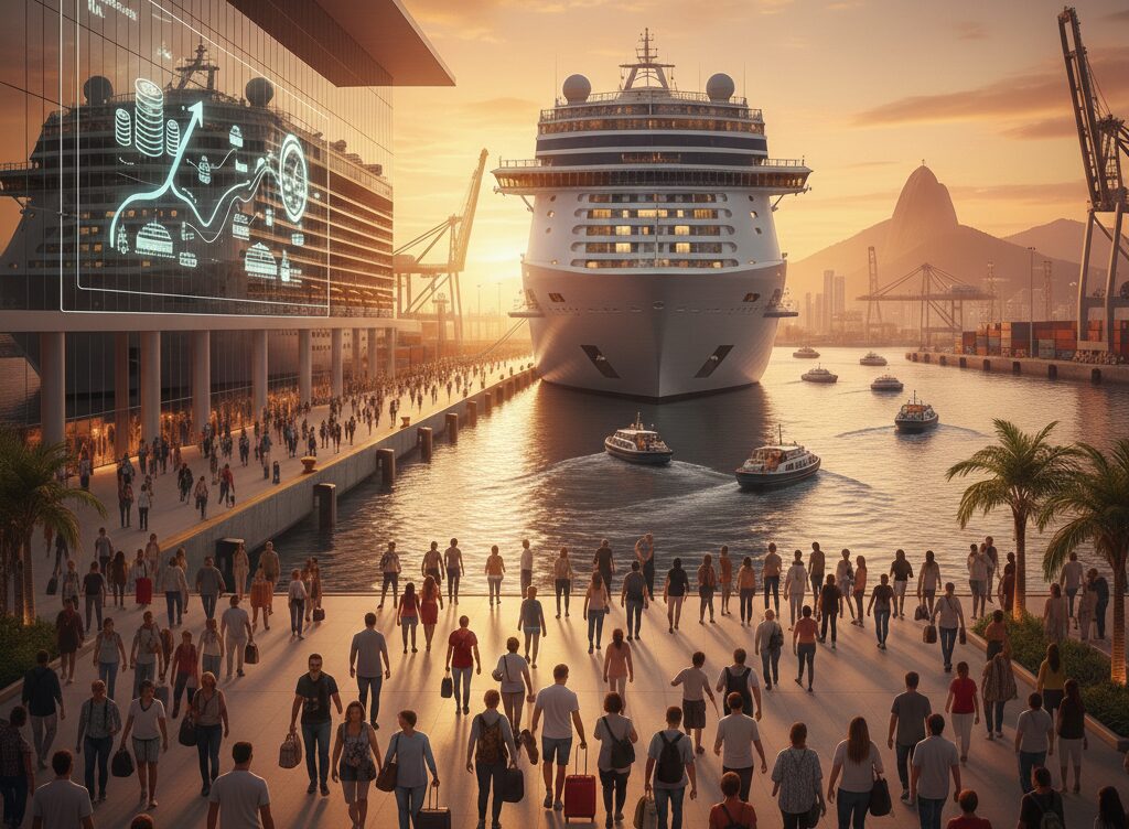 Cruzeiros movimentam quase R$ 6 bilhões no Brasil