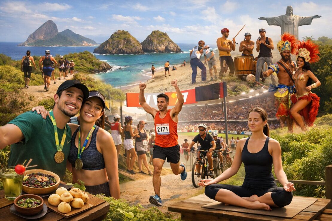Turismo de esportes e bem-estar prevê receita trilionária