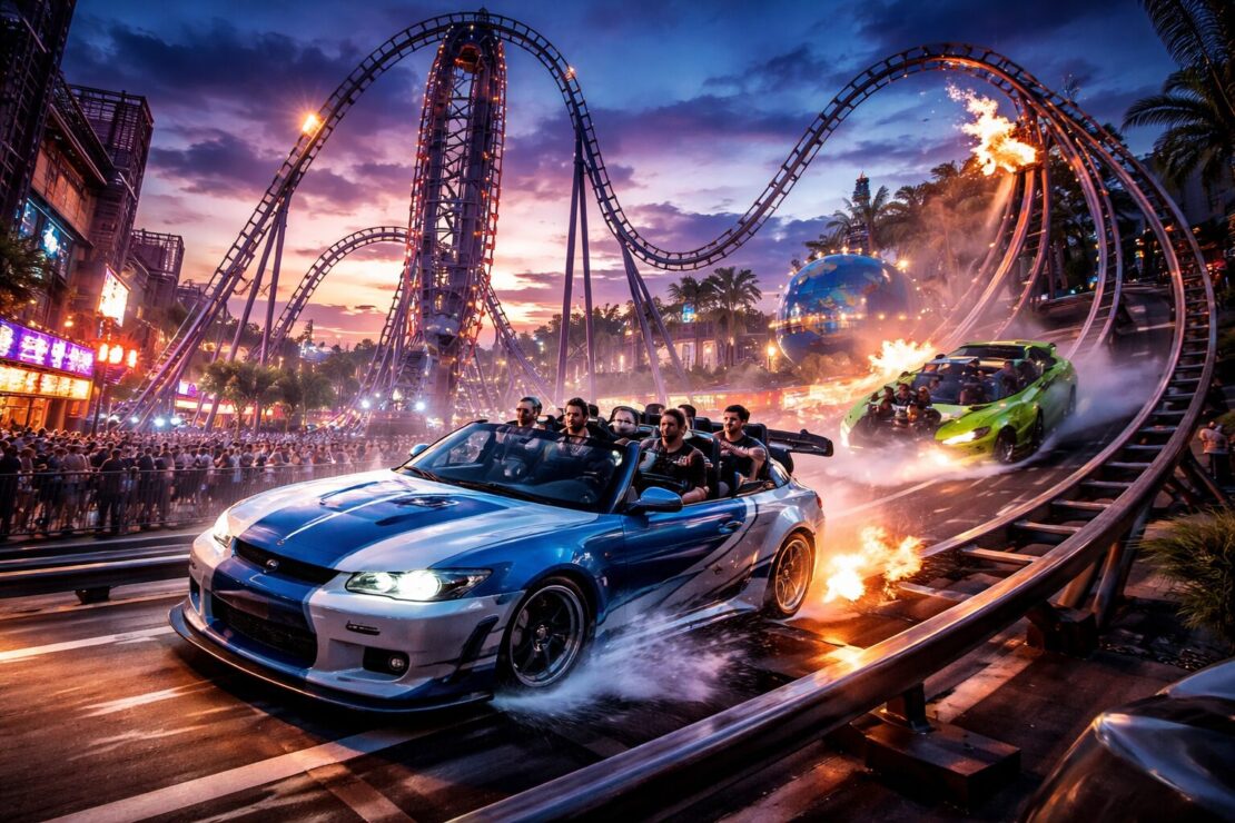 Universal Orlando anuncia montanha-russa inspirada em Velozes e Furiosos