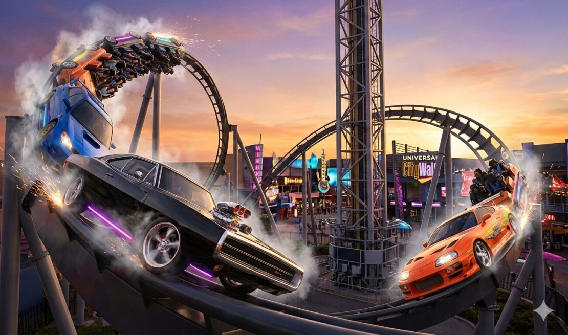 Universal Orlando anuncia montanha-russa inspirada em Velozes e Furiosos