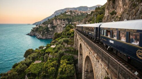 Histórico trem de luxo vai ligar Paris à Costa Amalfitana