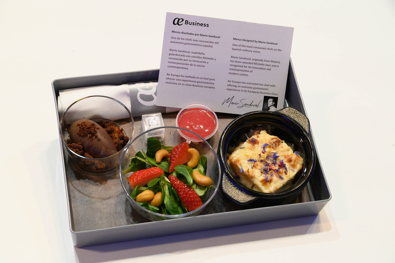 Air Europa une chefs premiados em gastronomia aérea