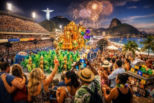 Carnaval 2026 atrai 300 mil turistas internacionais ao Brasil