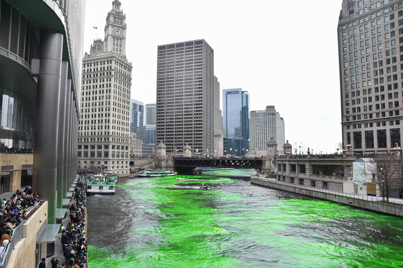 St. Patrick's Day em Chicago