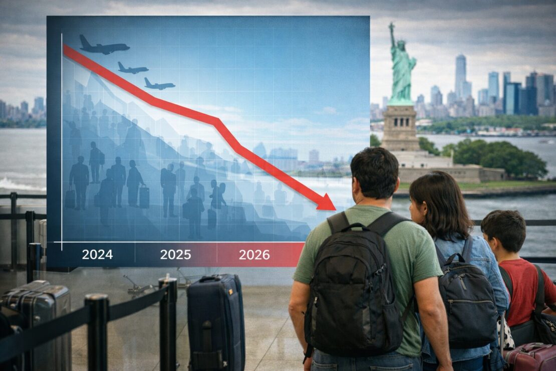 Políticas de Trump afastam 11 milhões de turistas dos EUA