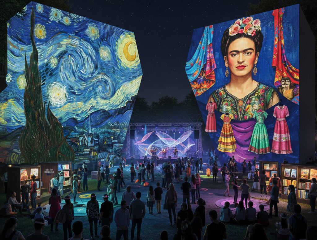 Exposições Van Gogh e Frida Kahlo retornam a São Paulo