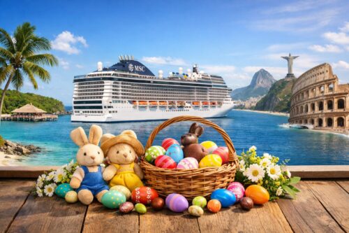 MSC Cruzeiros lança roteiros especiais para a Páscoa 2026
