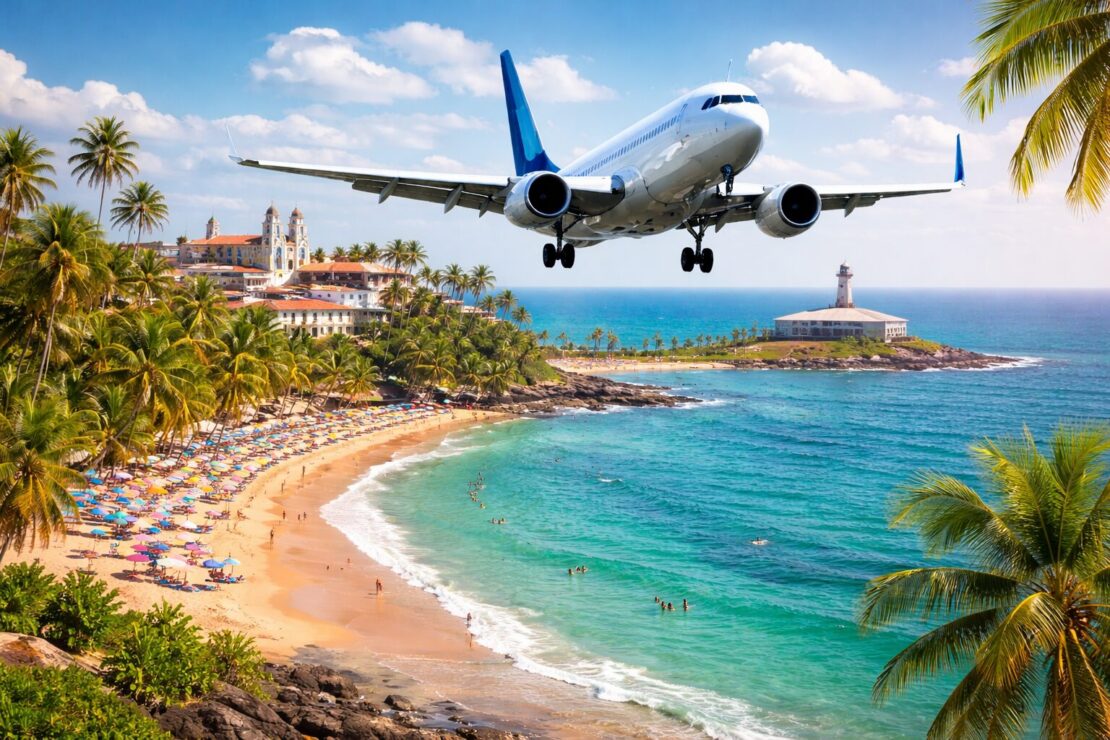Nordeste lidera crescimento do turismo aéreo doméstico brasileiro