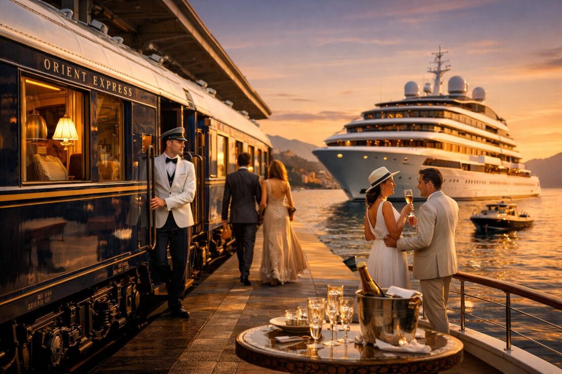Nostalgia Travel: trens e navios lideram o turismo de luxo em 2026