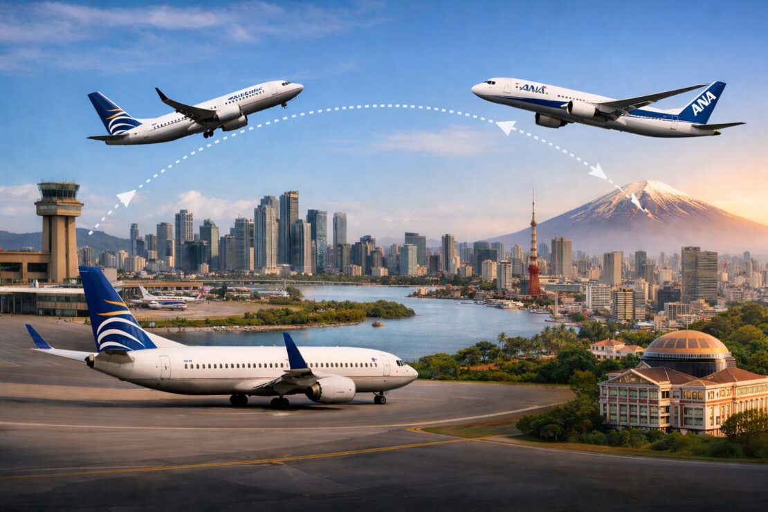 Copa Airlines e ANA abrem nova rota Brasil–Japão via Panamá