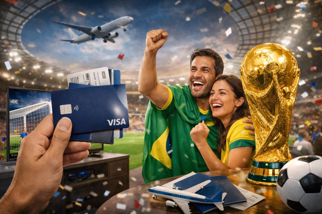 Porto Bank e Visa sorteiam viagens para Copa 2026