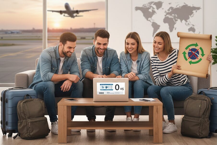 Passagens aéreas poderão ser transferidas gratuitamente no Brasil