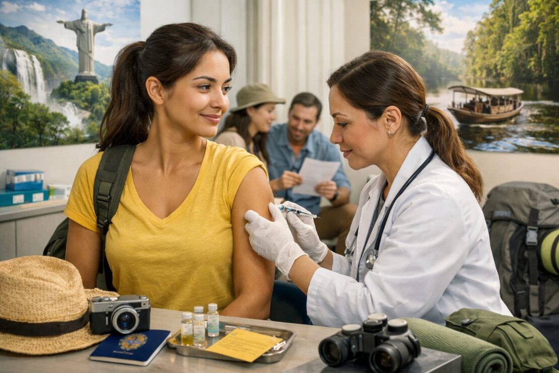 Vacinas para viagens nacionais garantem segurança dos turistas