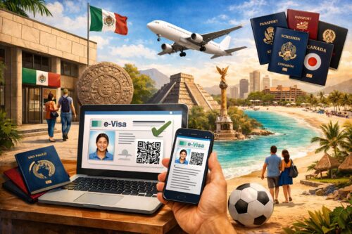 México retoma visto eletrônico: brasileiros são beneficiados