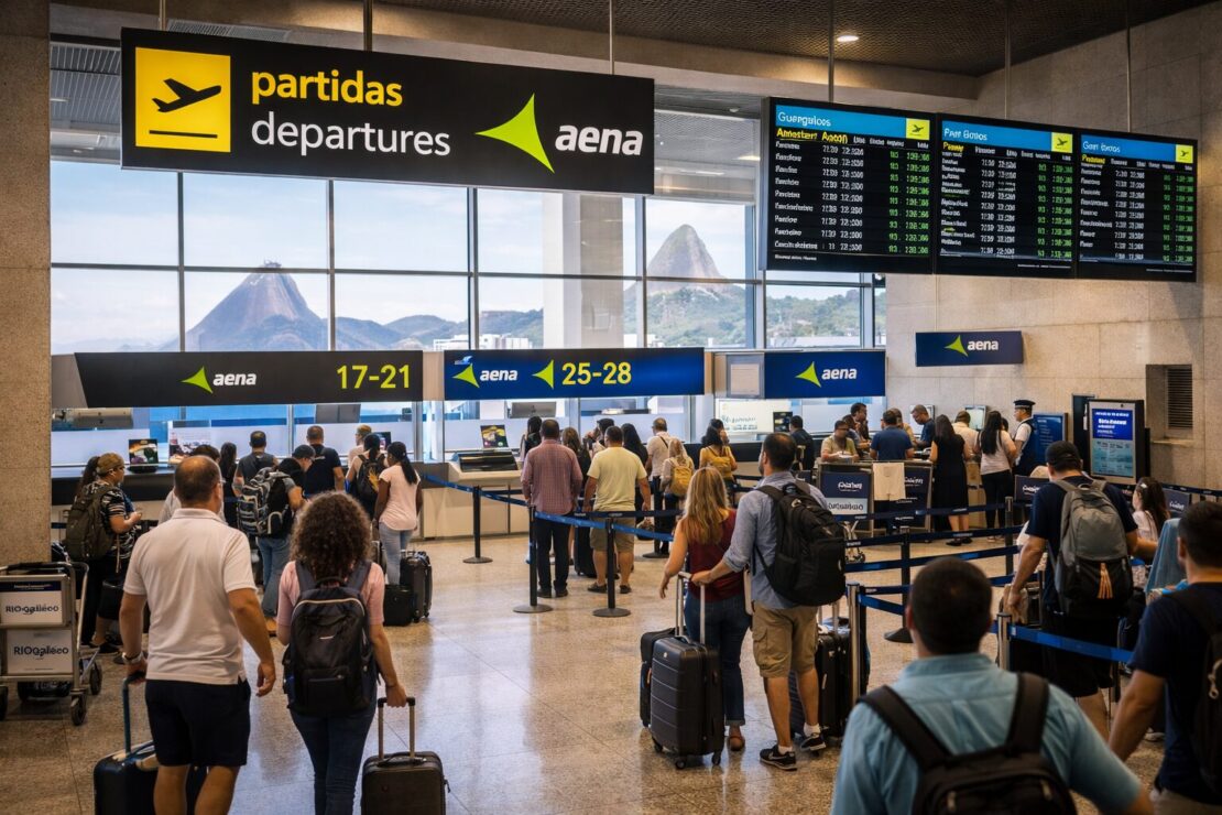 Aena vence leilão e assume Aeroporto Galeão