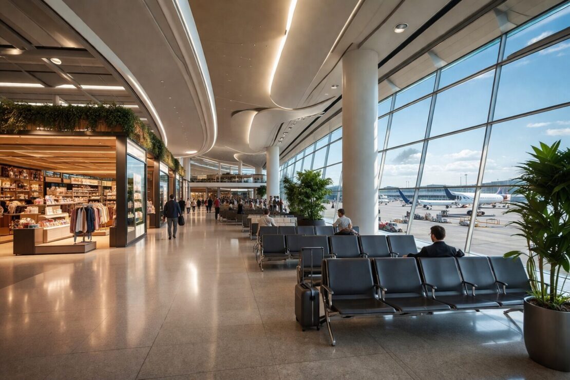 Aena amplia Aeroporto de Congonhas com novo terminal e lojas