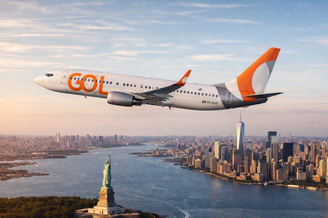 Gol anuncia voo direto Rio–Nova York a partir de julho