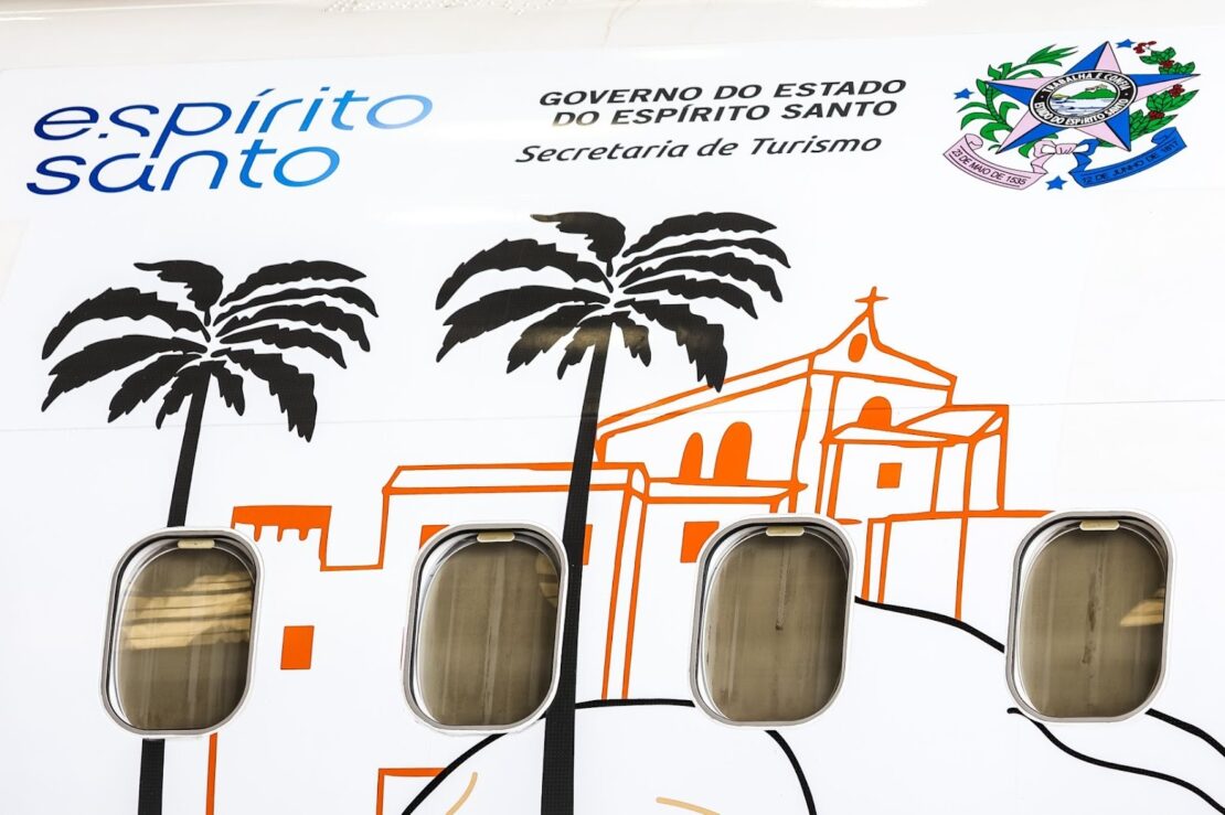 GOL: aeronave temática destaca turismo do Espírito Santo