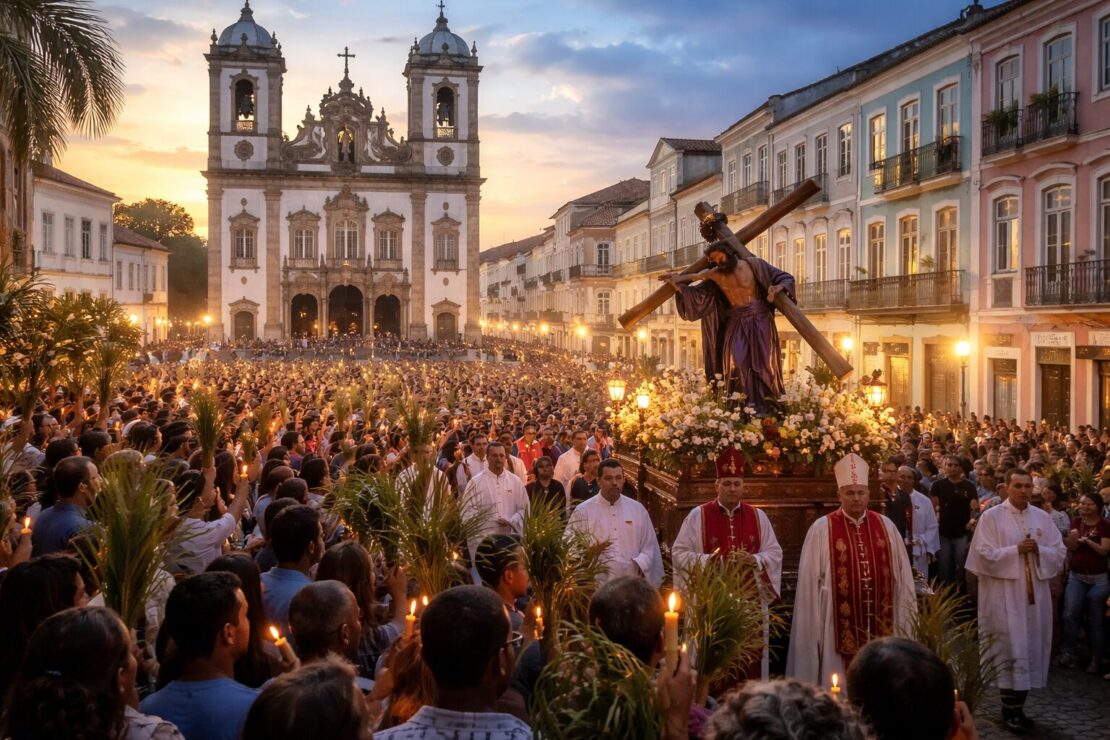 Semana Santa impulsiona turismo religioso na Bahia