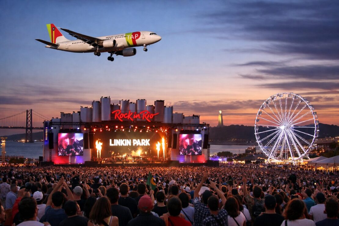 TAP impulsiona viagens ao Rock in Rio Lisboa