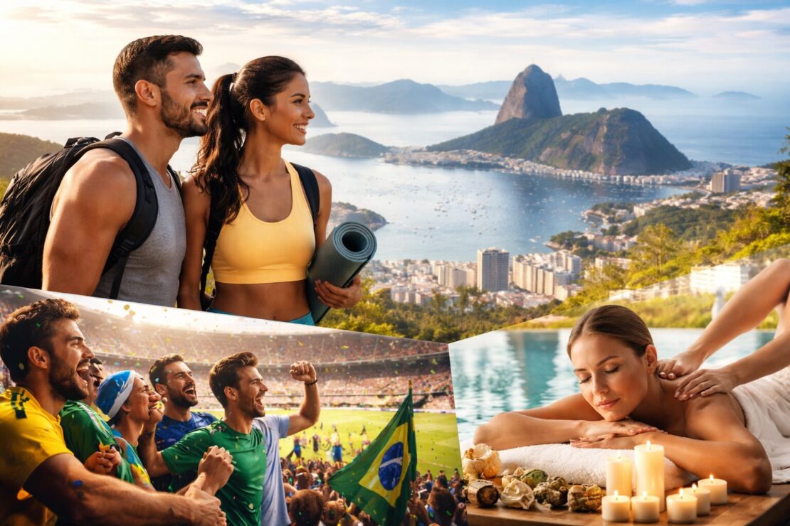 Turismo esportivo e bem-estar impulsionam viagens