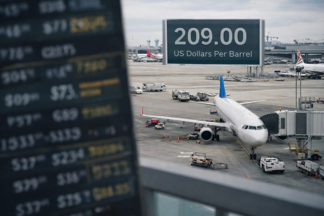 Falta de querosene pressiona voos e turismo global