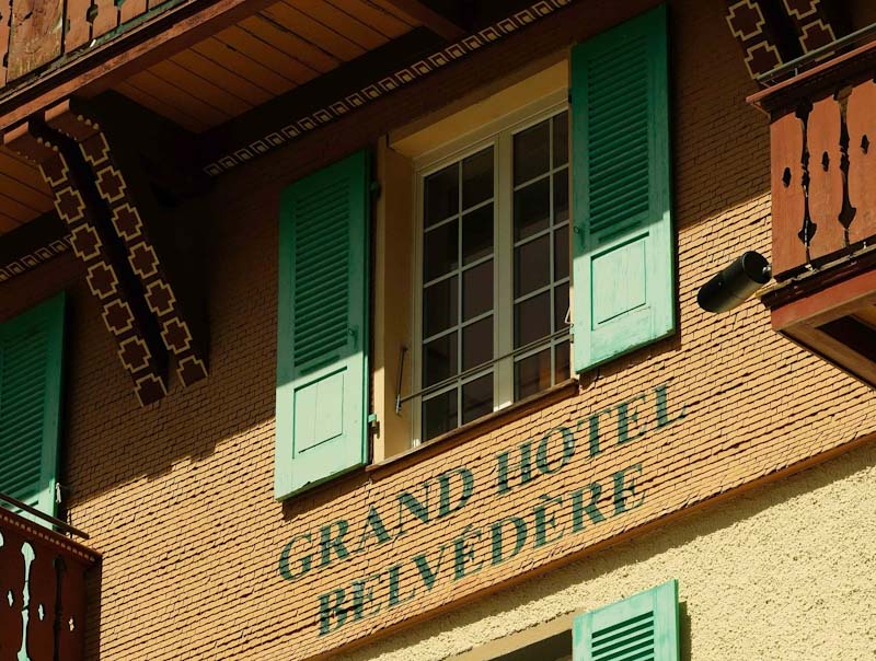Grand Hotel Belvedere na Suíça