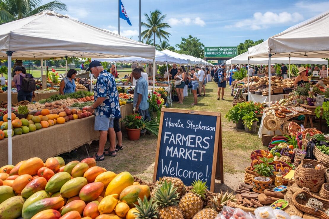Hamlin Stephenson Farmers’ Market nas Ilhas Cayman