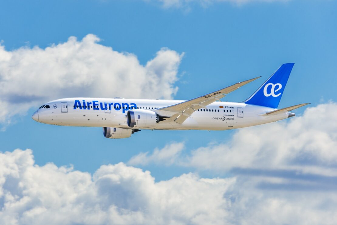 Air Europa amplia rotas sazonais no verão europeu