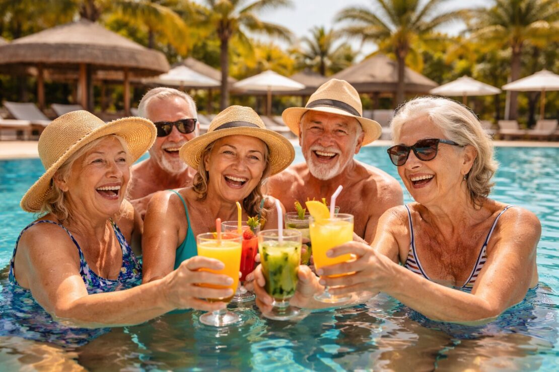 Turismo para viajantes 60+ ganha força nos resorts brasileiros