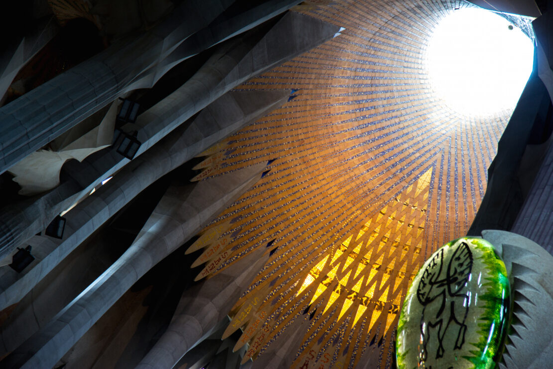 interior da sagrada familia